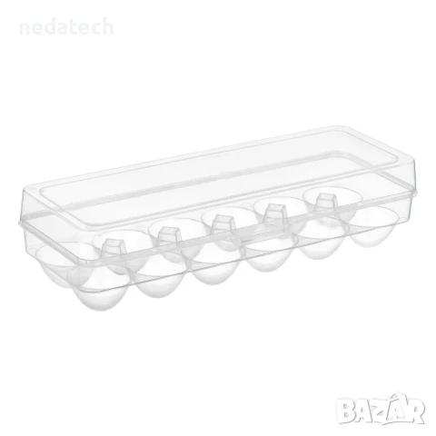 " Пластмасова кутия за яйца, 28x10.2x7.2 см. ", снимка 2 - Органайзери - 51372342