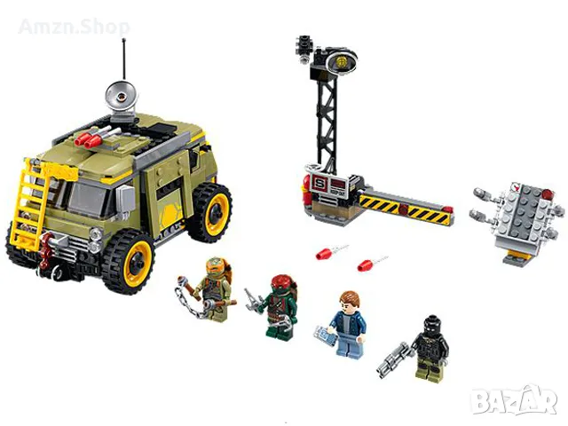 Lego 79115 Teenage Mutant Ninja Turtles Set Van Takedown Лего костенурките нинджа , снимка 1 - Колекции - 48885405