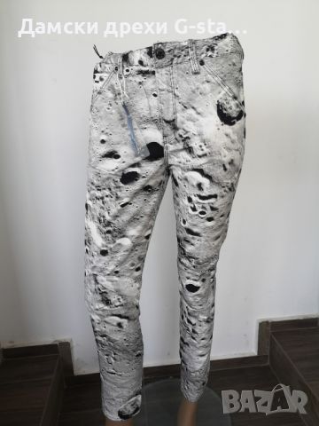 Дамски панталон G-Star RAW® 5622 3D MID BOYFRIEND COJ WMN BLACK BULLIT AO, размери W26 и 30  /272/, снимка 1 - Панталони - 46352082