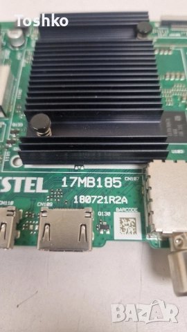 TELEFUNKEN 43UA9006 MAIN 17MB185 POWER 17IPS72 TCON 6870C-0805A PANEL VES315QNDL-N2-N42, снимка 2 - Части и Платки - 52078194