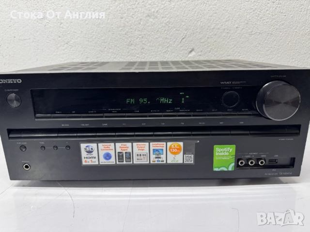 Ресийвър - ONKYO TX-NR414, снимка 4 - Ресийвъри, усилватели, смесителни пултове - 46168138