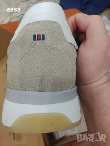 мъжки маратонки 45 номер естествена кожа bullboxer , снимка 3 - Маратонки - 52671809