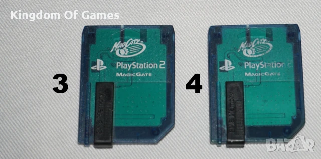 2 Броя Оригинални Мемори Карти/Memory Card/Mad Catz/8MB/