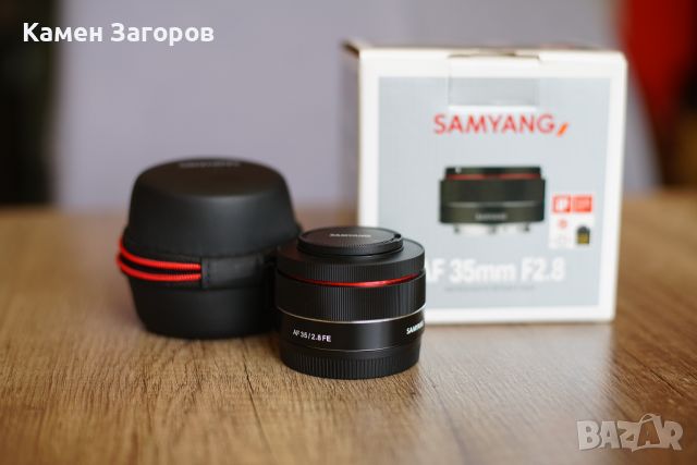 Продавам обектив Samyang AF 35mm f/2.8 FE for Sony E, снимка 4 - Обективи и филтри - 45817842