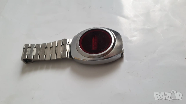 Винтидж LED MBO дигитален часовник LCD ретро дисплей, снимка 5 - Антикварни и старинни предмети - 53694223