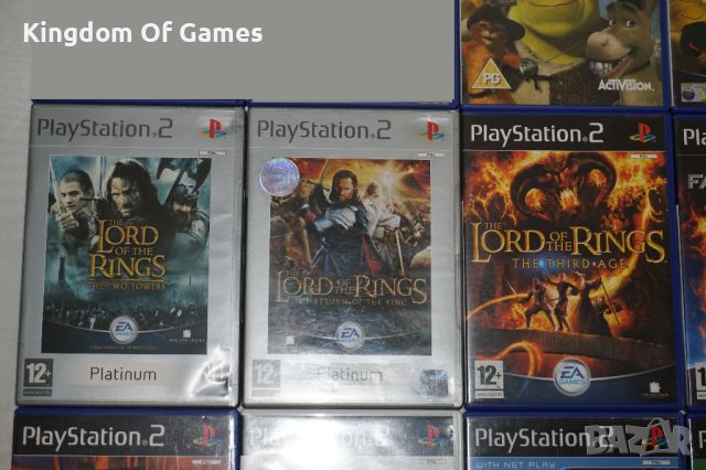 Игри за PS2 Shrek 3/Harry Potter/Lord Of The Rings/Fantastic Four/Driv3r/PES 08/Free Running, снимка 4 - Игри за PlayStation - 45572050