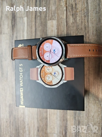 Huawei Watch GT 5 Brown 46mm, снимка 3 - Смарт часовници - 53691433