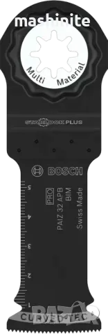 Нож PRO PAIZ 32 APB за многофункционален инструмент, 32 x 60 mm за дърво и метал Bosch, снимка 1 - Други инструменти - 48085336