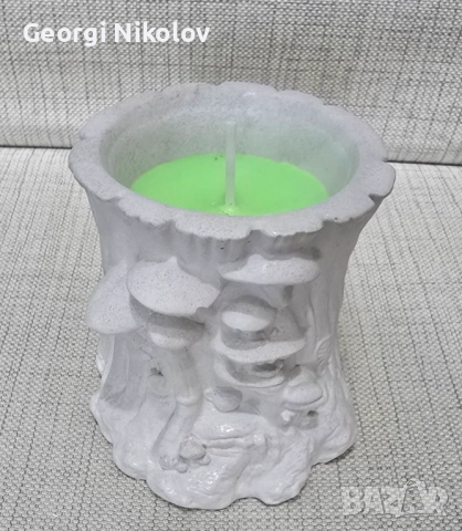 Свещи и свещници ръчна изработка, снимка 10 - Други - 52139728
