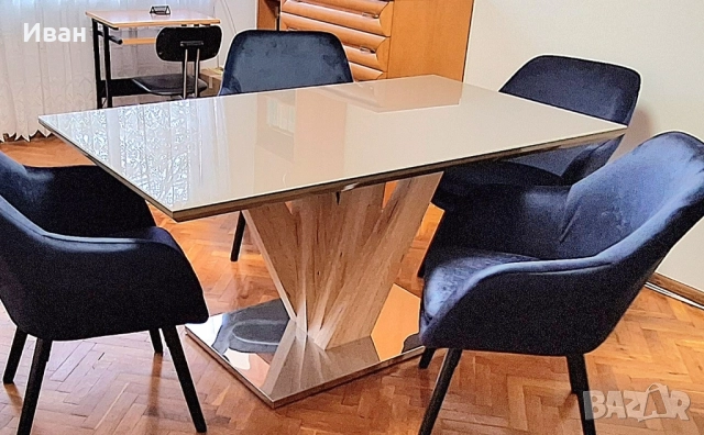 Продавам трапезна маса , снимка 2 - Маси - 52355241
