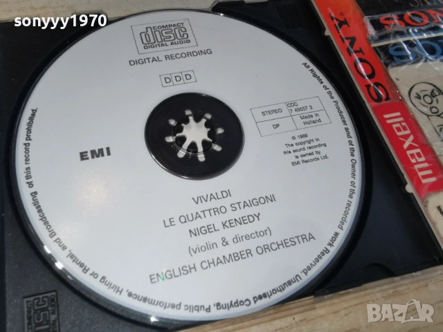 VIVALDI CD 0302261116, снимка 6 - CD дискове - 53334818