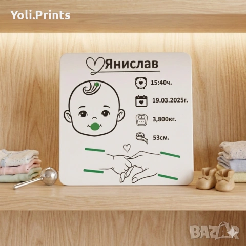 Първи спомени 3D Декорация , снимка 14 - Декорация за дома - 53700022