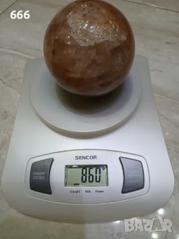 Сфера Хематоиден Кварц.., снимка 4 - Колиета, медальони, синджири - 49754917