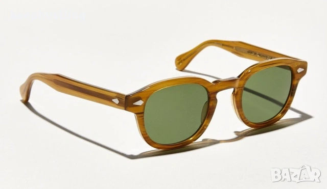 Слънчеви очила Moscot Lemtosh Linen Frame Dark Green Lenses