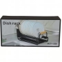 Черен плъзгащ се органайзер за прибори за хранене, 37x17.5x16см,За кухненски шкафове. Dish rack, снимка 3