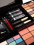 Професионален комплект грим Miss Rose – многофункционална палитра с огледало, снимка 9