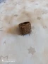Юнашки възрожденски меден пръстен с лъв,майсторска ръчна изработка, снимка 2