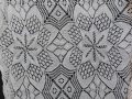 Старинна покривка за спалня - ръчно плетена, снимка 4