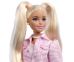 Оригинална кукла Barbie Deluxe Style - Луксозен стил: С розово дънково яке, снимка 4