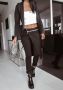 Комплект Сако с Пола-панталон последен L размер   , снимка 1 - Комплекти - 45225017