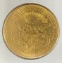 Златна монета 20 Долара 1904 г, злато, снимка 2