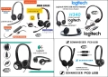 Слушалки Jabra, Plantronics, Logitech и Sennheiser, снимка 1
