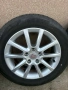 Оригинални Алуминиеви джанти 16 5х112 със летни гуми 205 55 16 дот 23г , снимка 4