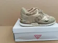 Обувки Guess GUESS Motiv Sneakers Beige, снимка 4