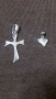 Сребро 925!!!Сребърен кръст и сребърно сърце!!!, снимка 2