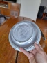 Стара медна,бакърена паница,чиния #2, снимка 3