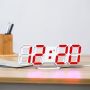 3D настолен часовник с аларма и термометър, снимка 3