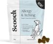 Scooch Добавка за кучета против алергии и сърбеж, фъстъчено масло и аромат на кокос - 60 дъвки, снимка 1 - За кучета - 45424525
