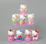 Лот фигурки Hello Kitty за торта или игра, снимка 1