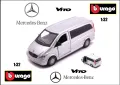 Bburago Mercedes-Benz Vito Van Silver Мащаб 1:32, снимка 1