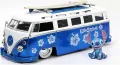 Метален Бус Disney Lilo & Stitch Volkswagen T1 Bus Van & Stitch с фигурка Jada Toys 1/24 - 253075000, снимка 2