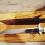 Касапски нож ръчна изработка на Габровски майстор Нов!, снимка 7