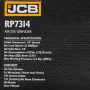 Пневматична права шлифовалка JCB  RP7314, снимка 5