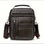 Дизайнерска и Стилна Мъжка ежедневна чанта в Промоция* /Естествена телешка кожа!, снимка 1