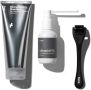 Нов Комплект за Растеж на Коса с Minoxidil DHT Шампоан Дермаролер за мъже, снимка 1 - Продукти за коса - 45642701