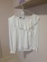 Бяла блуза ZARA, снимка 1 - Блузи с дълъг ръкав и пуловери - 46024218