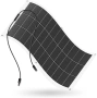 Гъвкав монокристален соларен панел ECO-WORTHY 130W 12V, снимка 1
