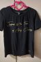 Тениска Alessa със златен принт, снимка 1 - Тениски - 45655243