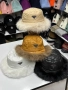 зимни шапки с пух ami prada loewe chanel jaquemus , снимка 6