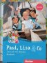 Учебник и тетрадка по немски език Paul, Lisa & Co, Starter, нови, снимка 1