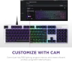 NZXT FUNCTION TENKEYLESS гейминг клавиатура, бяла, суичове Gateron Red, снимка 3