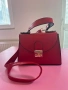 Червена чанта от еко кожа, снимка 2