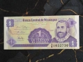 Банкнота - Никарагуа - 1 кордоба UNC | 1991г., снимка 1