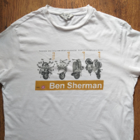 Ben Sherman - страхотна мъжка тениска M, снимка 3 - Тениски - 44979200