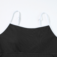 Дамска черна рокля за плуване, с регулируеми презрамки и практичен джоб, снимка 15 - Бански костюми - 44976396