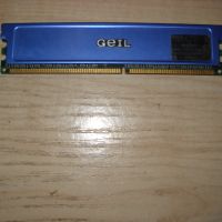 186.Ram DDR 400 MHz PC-3200,512Mb,GEIL, снимка 1 - RAM памет - 45359648